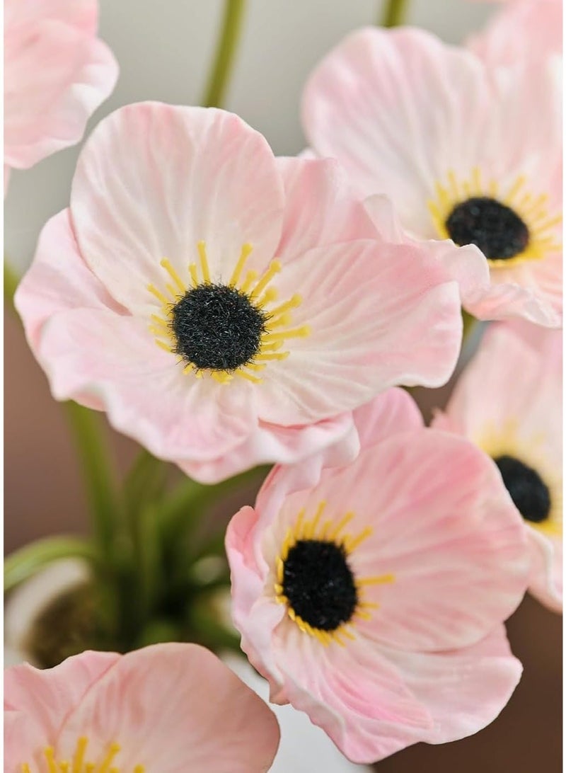 ChicAbode 10pcs Artificial Elegant Flowers 10.9" for Memorial Day Veterans Day Home Kitchen Wedding Decorations - Image 5